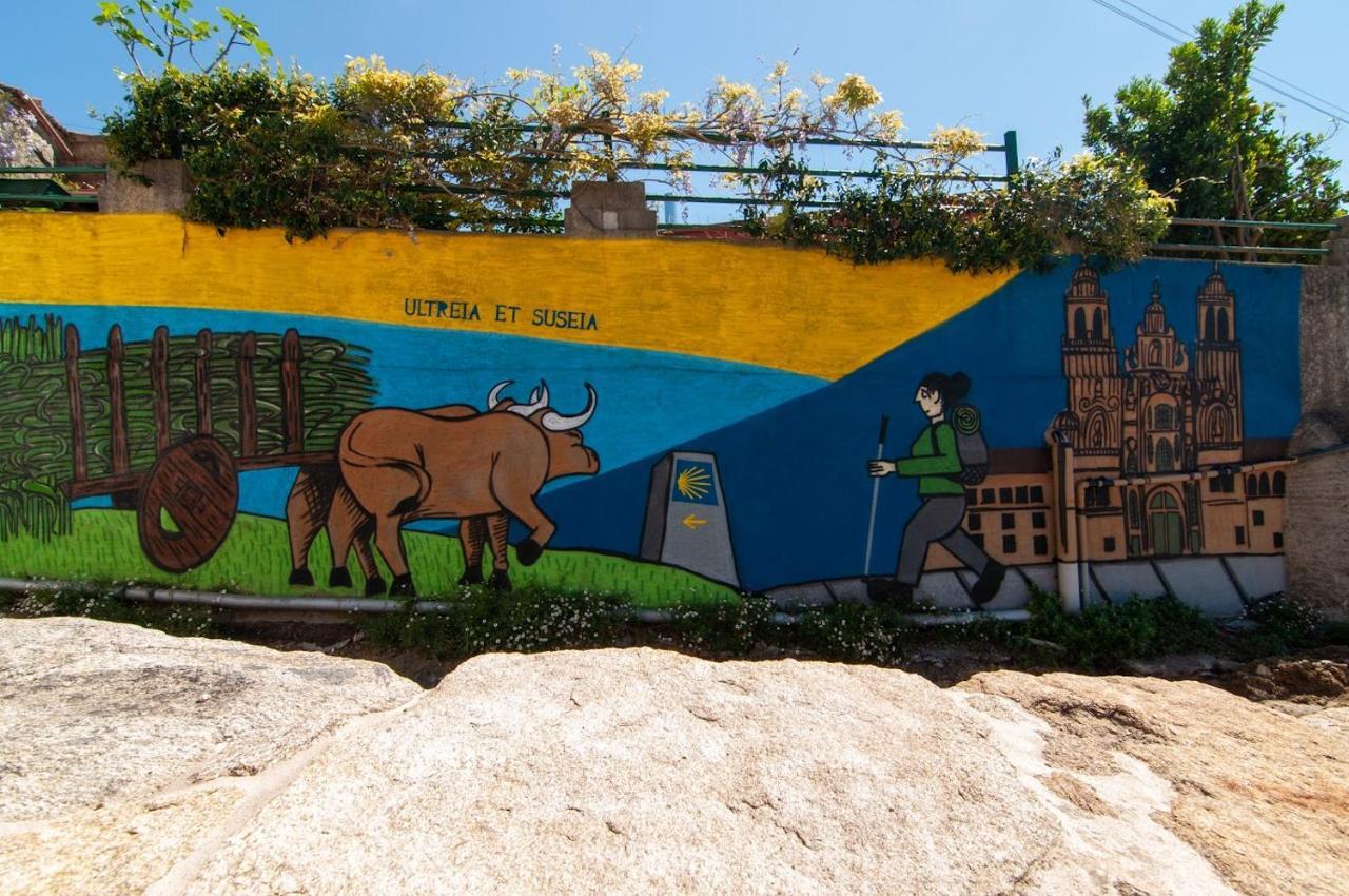 A Casa Do Boi Hostel Amés Екстериор снимка